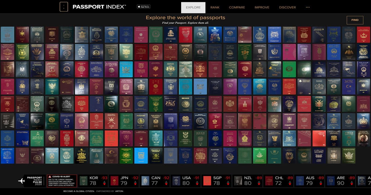 Passport Ranking Updated 2023! Check world's most powerful passports